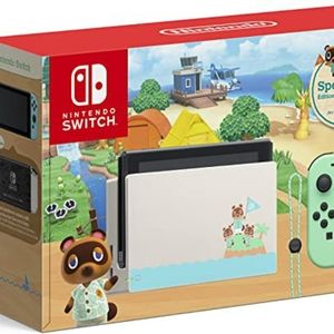 Nintendo switch animal crossing console
